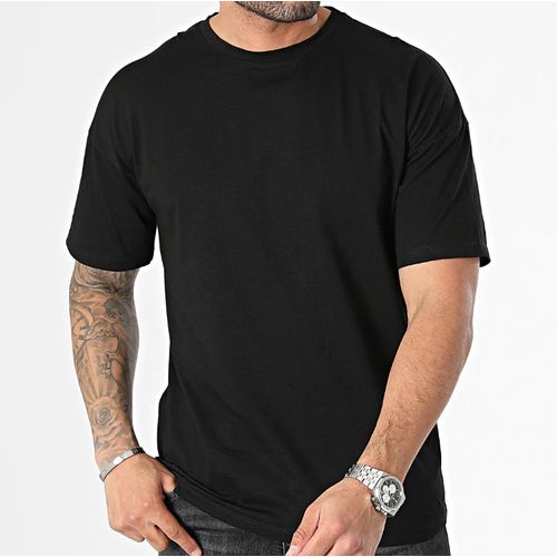 T- Shirt Noir 100% Coton Mixte 2024