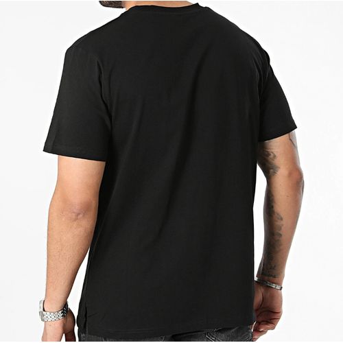 T- Shirt Noir 100% Coton Mixte 2024