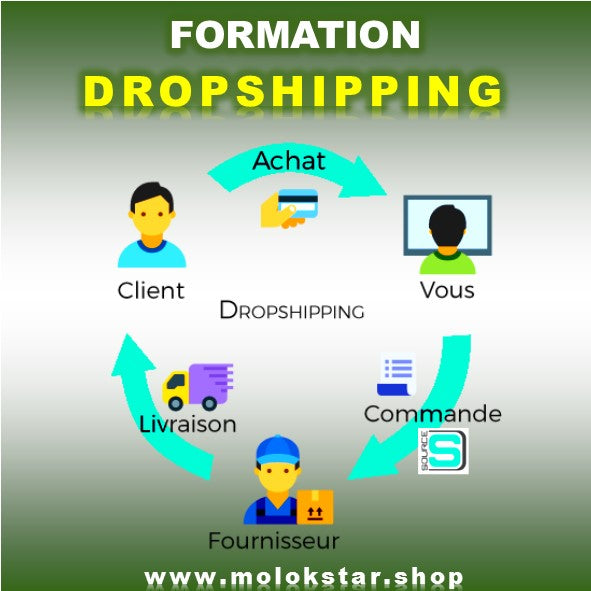 Formation Drop shipping a distance 2024