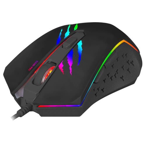 Xtrike Souris gaming GM-203 backlit Gaming mouse RGB 7 Buttons 3600 DPI + Sticker Cadeau ( Pro gamer )