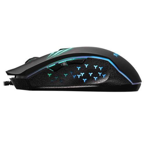 Xtrike Souris gaming GM-203 backlit Gaming mouse RGB 7 Buttons 3600 DPI + Sticker Cadeau ( Pro gamer )