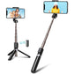 Selfie Bluetooth, 3 en 1 Trépied Smartphone Extensible Selfie Stick avec Télécommande sans Fil,