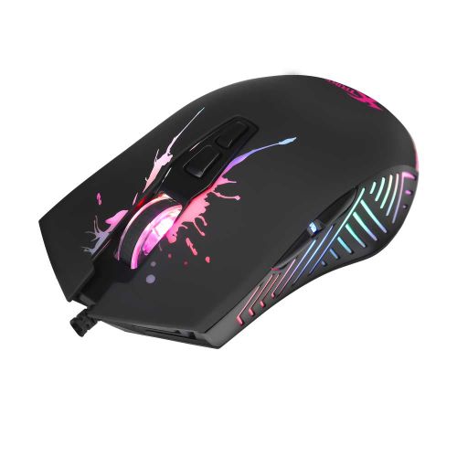 Xtrike Souris gamer backlit Programmable Gaming mouse RGB 7 Buttons 7200 DPI GM-215 + Sticker Cadeau ( Pro gamer )