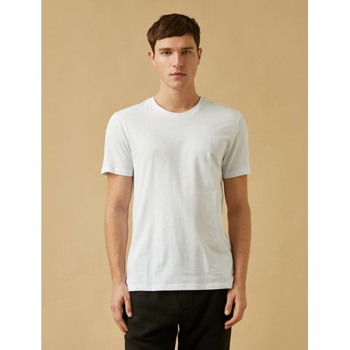 Koton T-SHIRT HOMME - BLANC